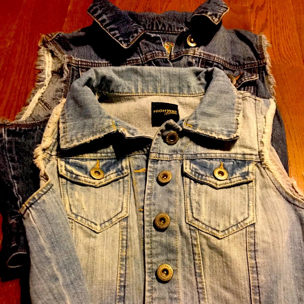 Denim Vests!